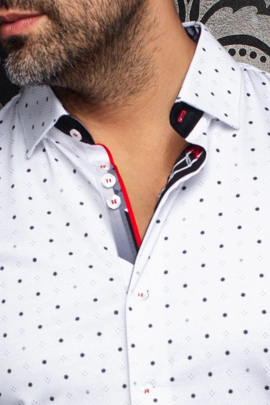 Au Noir L/S Cotton Stretch Shirt - Clyde