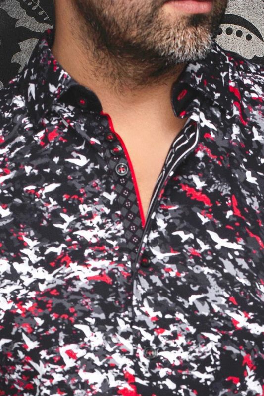 Au Noir L/S Cotton Stretch Shirt - Soran