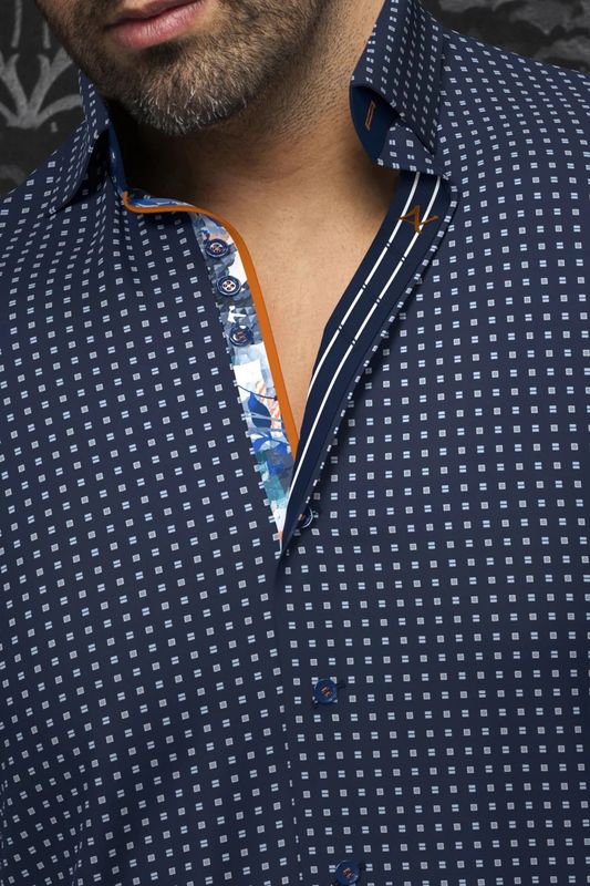 Au Noir L/S Cotton Stretch Shirt - Arlo