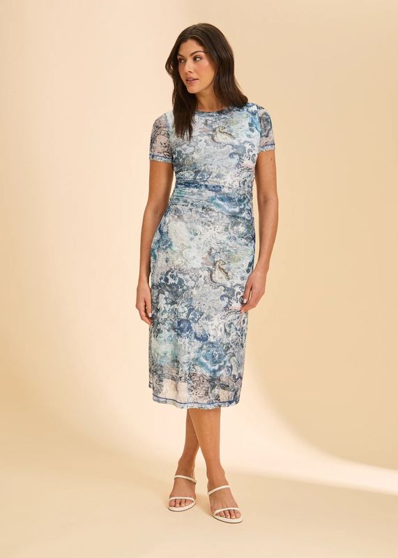 FDJ Mesh Midi Dress - 7531603