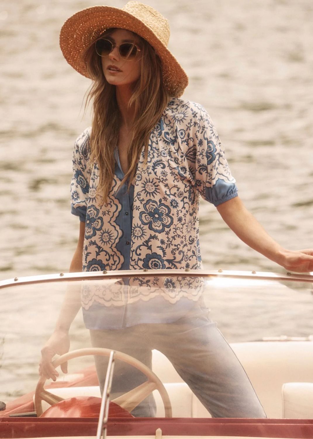 FDJ Elbow Sleeve Printed Shirt 7706397
