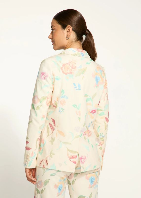 FDJ Textured Printed Blazer - 1624989