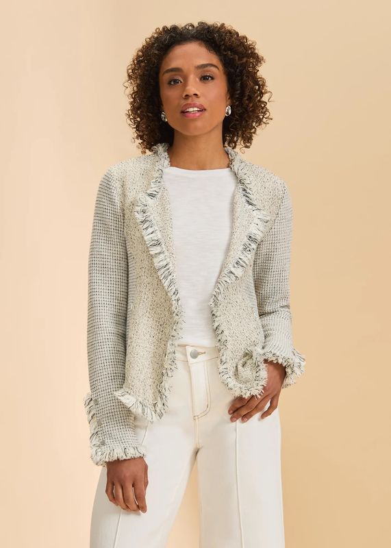 FDJ Knit Tweed Jacket 1927190