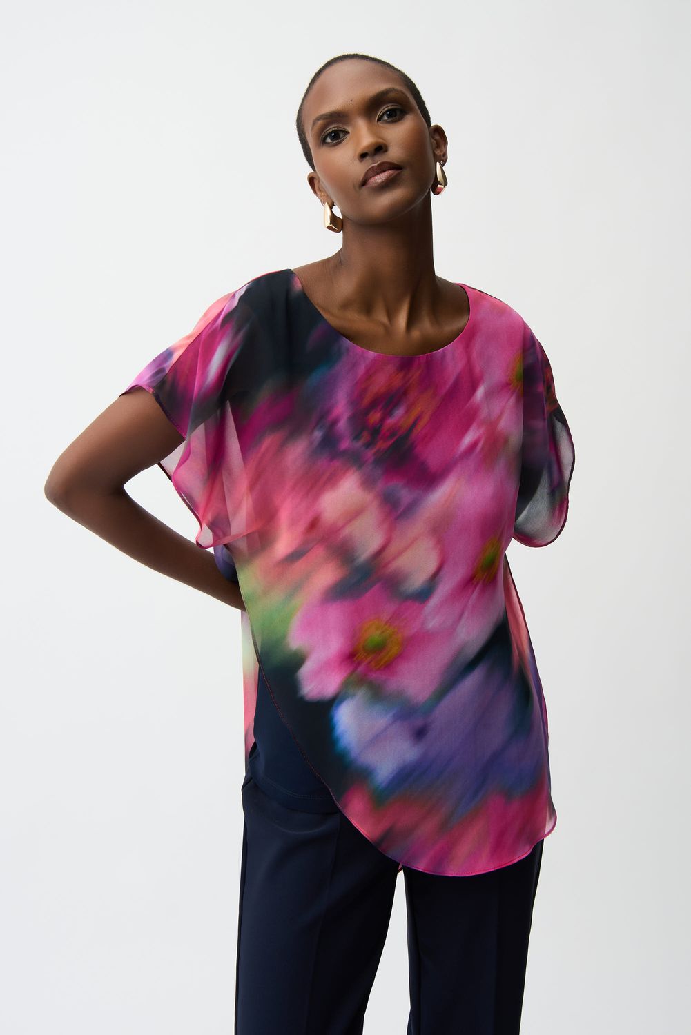 Ribkoff Floral Pullover 261281