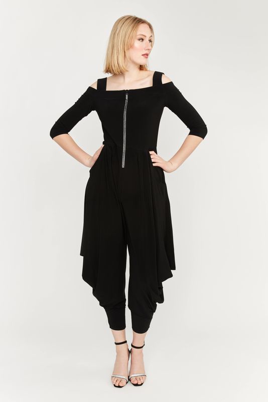 Lyman Cropped Off-shoulder Jumpsuit 176080