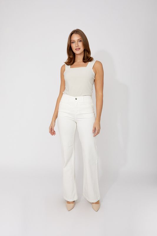 Lyman Mid-rise Flare Trousers 266597