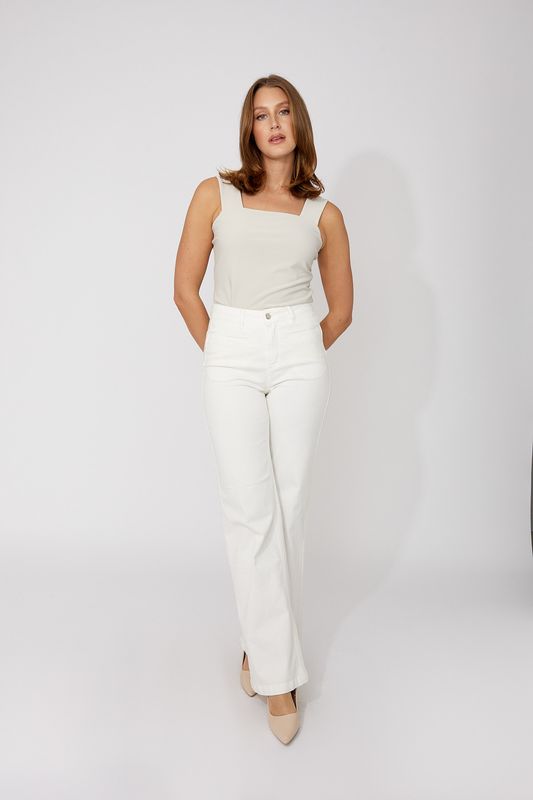 Lyman Mid-rise Flare Trousers 266597