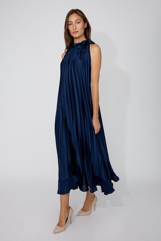 Lyman Midi A-line Dress 268260