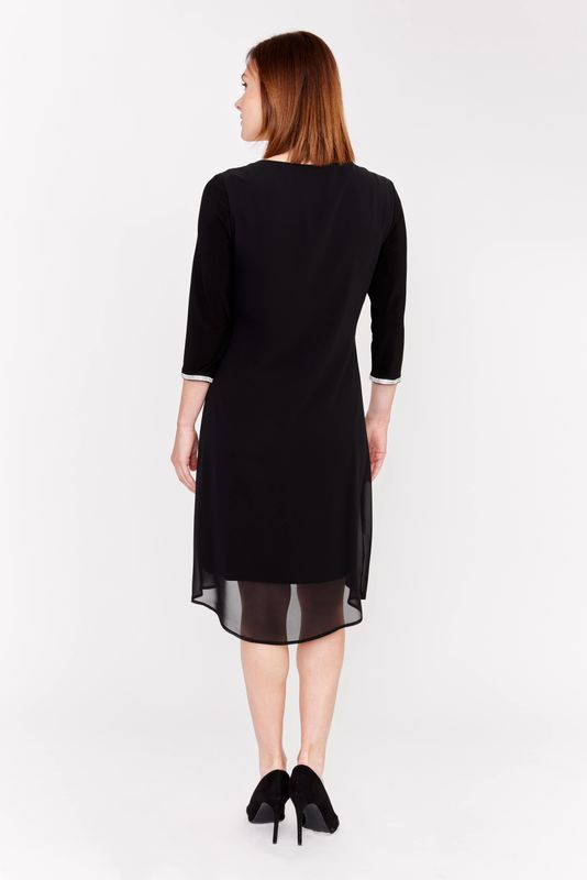 Lyman Knee-length Shift Dress Style 208003