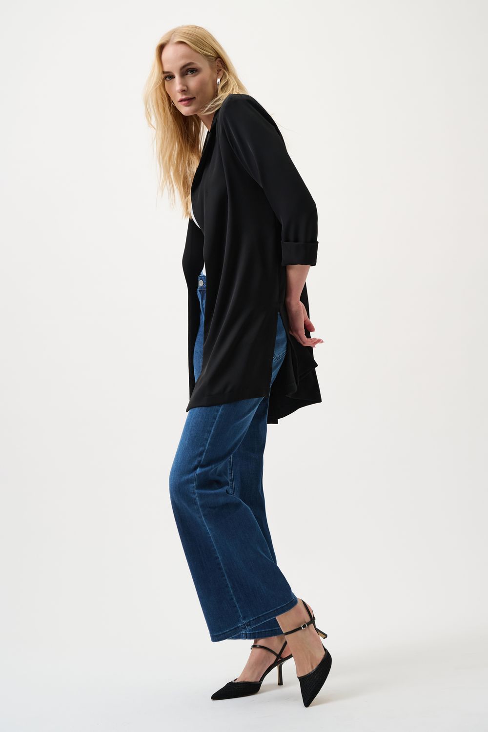 T-Ribkoff  Goldie Wide-Leg Stretch Jean 251968CO