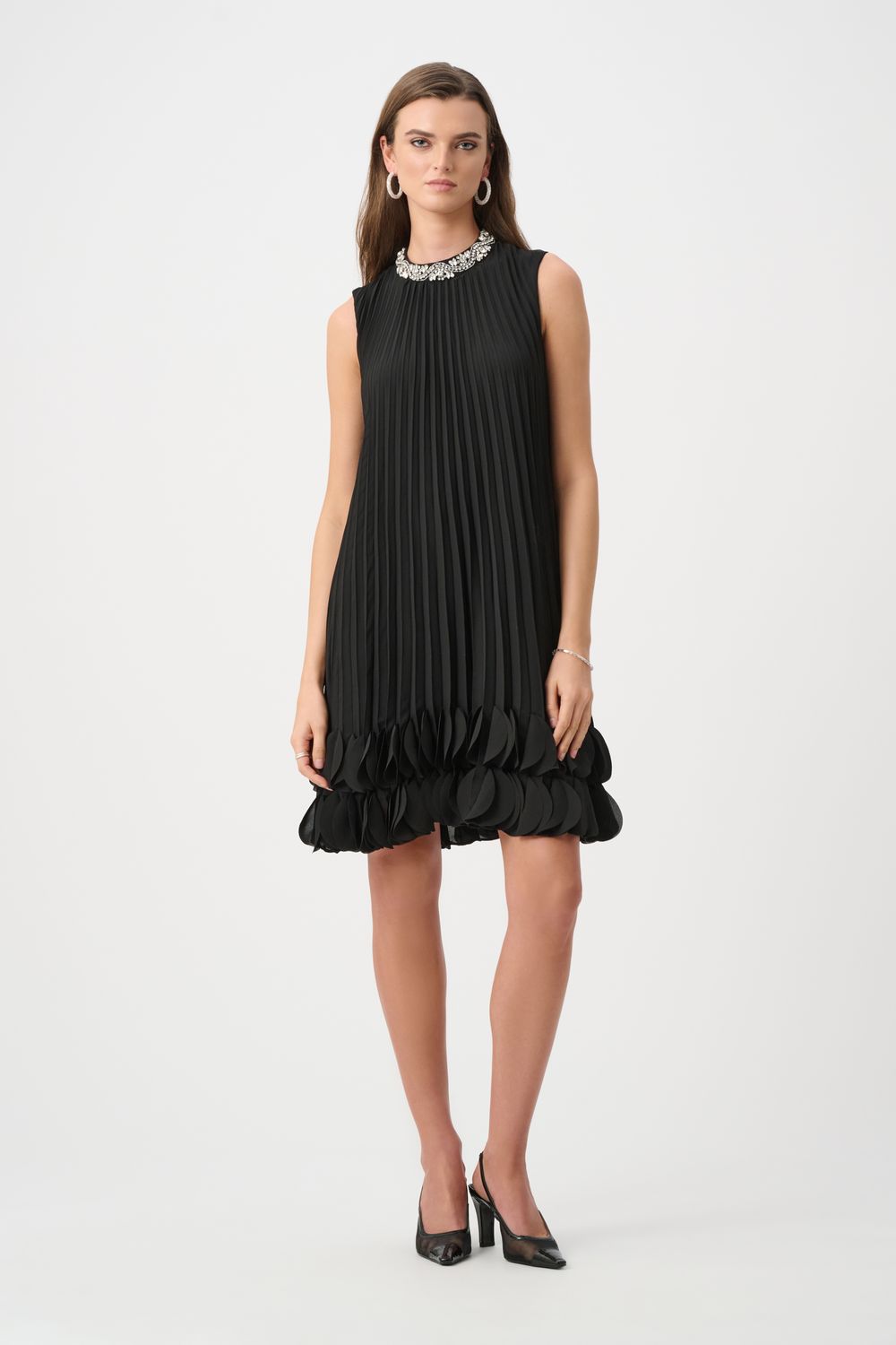 T-Ribkoff A-line Pleated Dress 263738