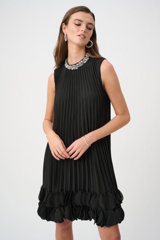 T-Ribkoff A-line Pleated Dress 263738