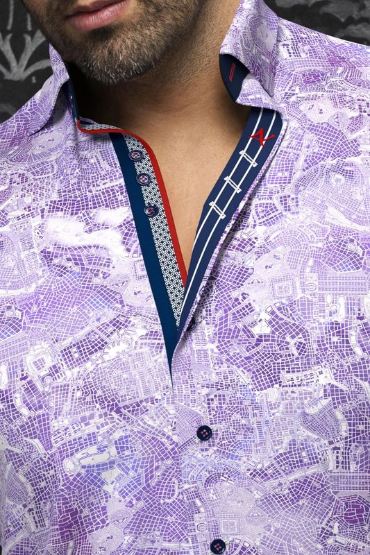 Au Noir Cotton Stretch S/S Sport Shirt - Gusto