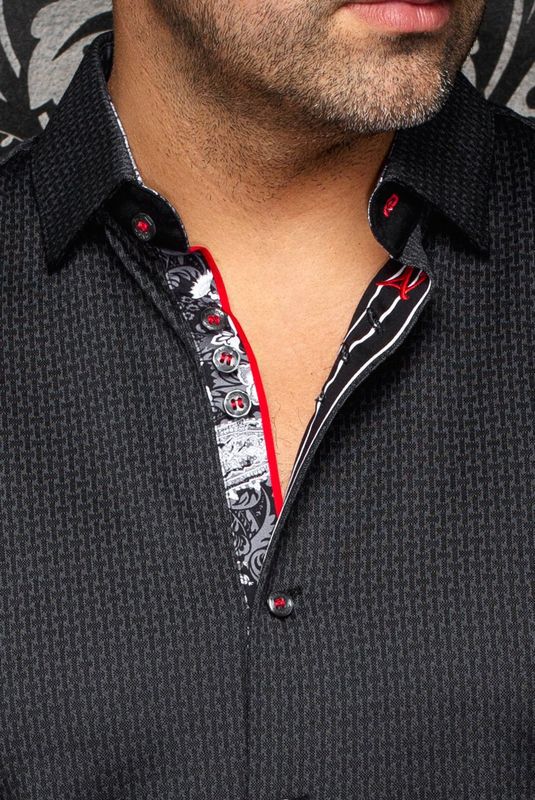 Au Noir S/S Cotton Stretch Sport Shirt - Sonoran