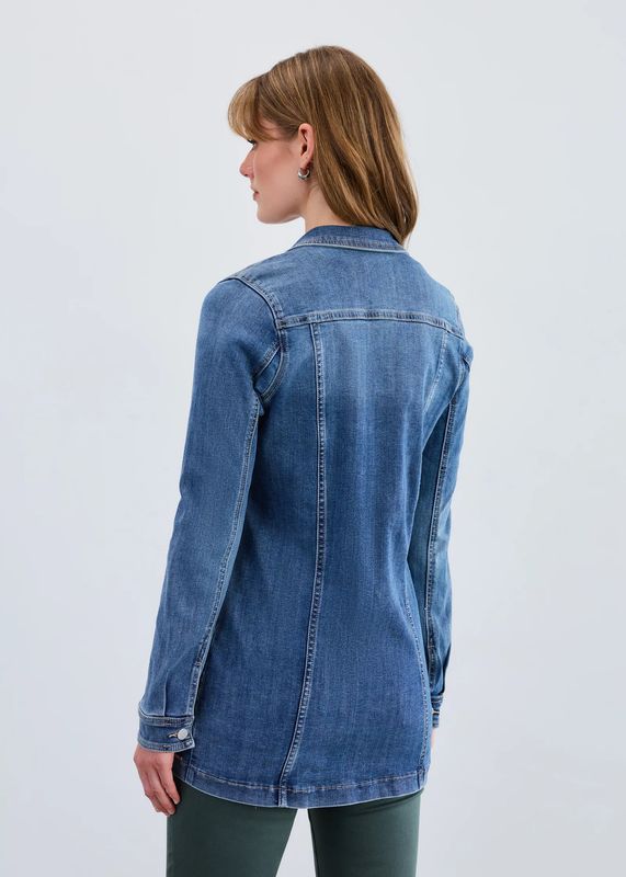 FDJ Long Denim Jacket - 1825669