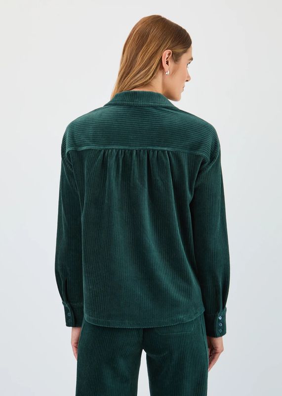 FDJ Corduroy Popover Top w/ Pockets 3039148