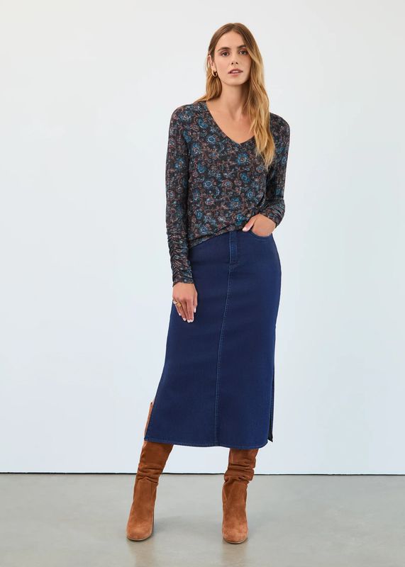 FDJ Long-Sleeve V Neck Top 3184508
