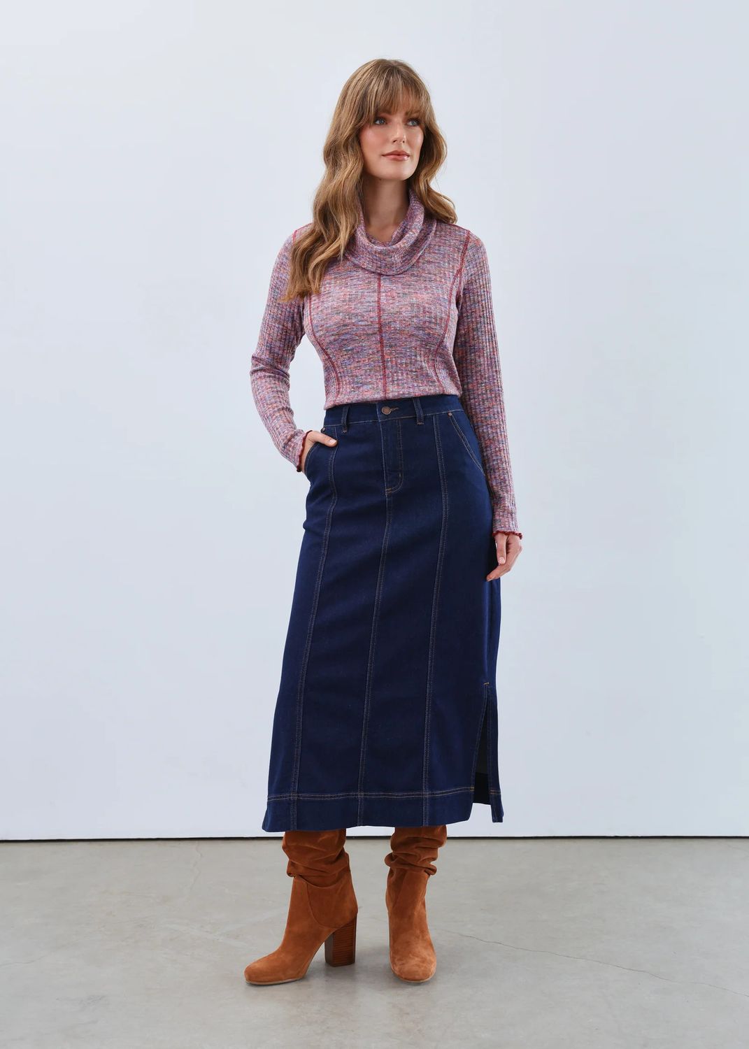 FDJ Column Midi Skirt - 6778843