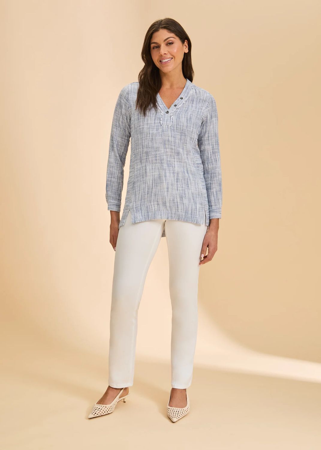 FDJ Fringed Popover Tunic 7791390
