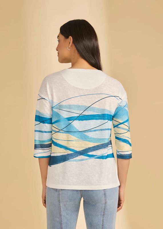 FDJ Drop Shoulder 3/4 Sleeve Top 3157451