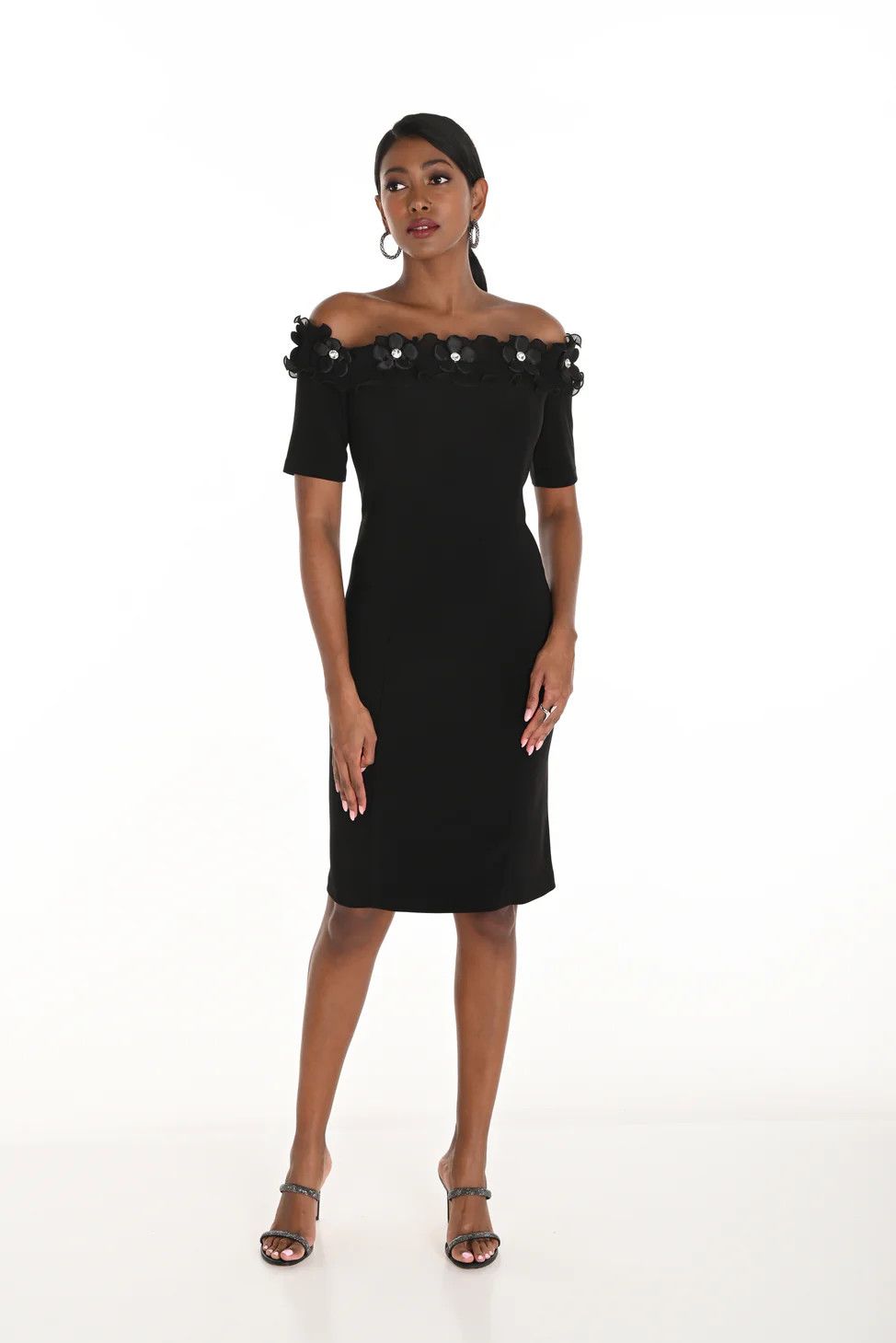Lyman Off-shoulder Dress Style 259001