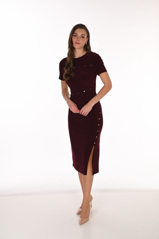 Lyman Midi Dress w/ Belt 263029