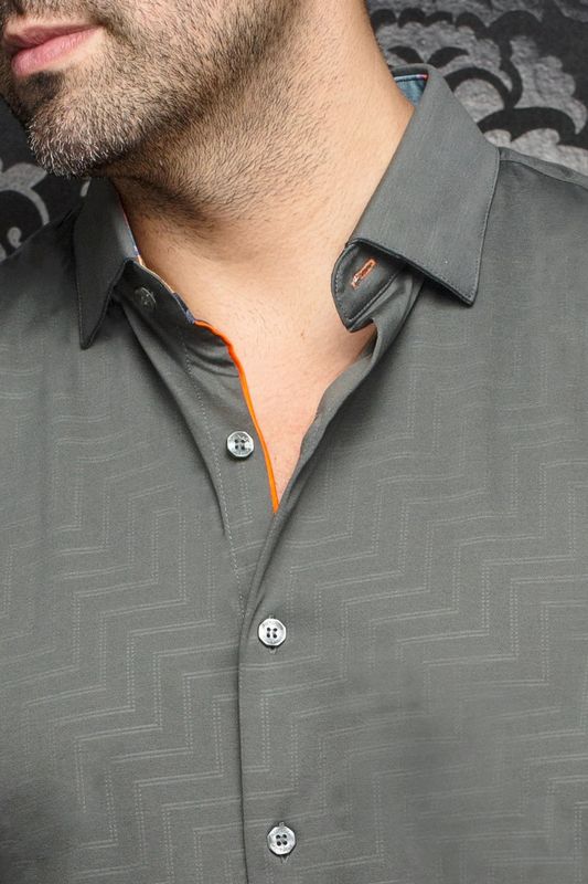 Au Noir S/S Cotton Stretch Sport Shirt - Divenere