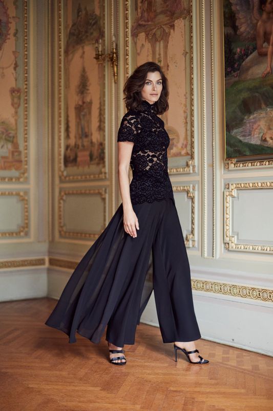 Lyman Floral Lace Pullover Style 219180