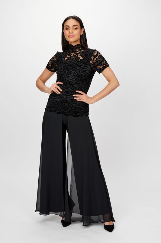 Lyman Floral Lace Pullover Style 219180