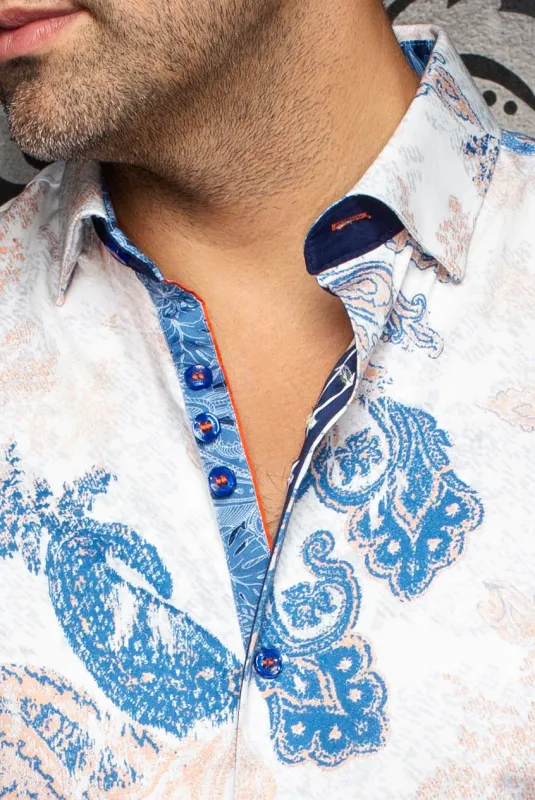 Au Noir S/S Cotton Sport Shirt - Waterford