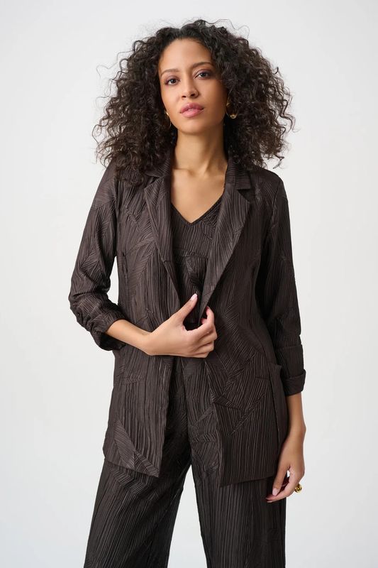 T-Ribkoff Satin Open Blazer 263050