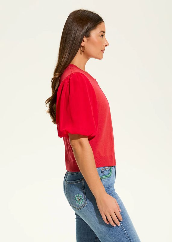 FDJ Elbow Sleeve Cardigan 1225787