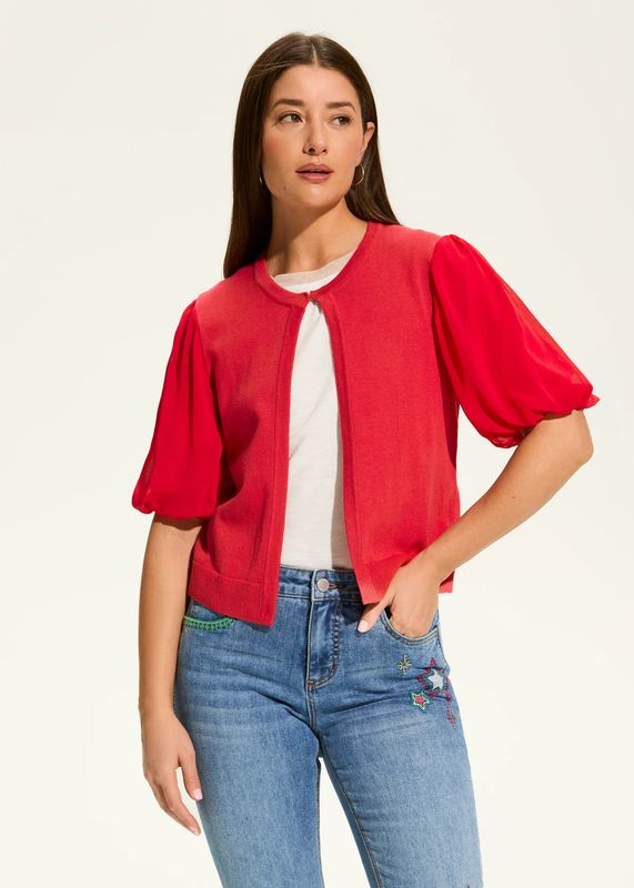 FDJ Elbow Sleeve Cardigan 1225787
