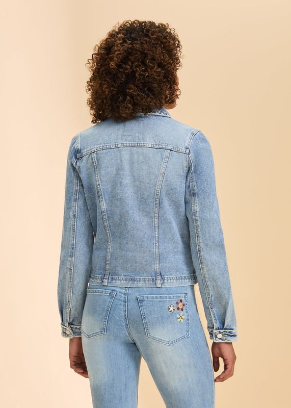 FDJ Embroidered Denim Jacket 1450632