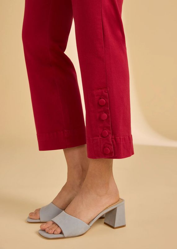 FDJ Pull-On Boot Crop Denim