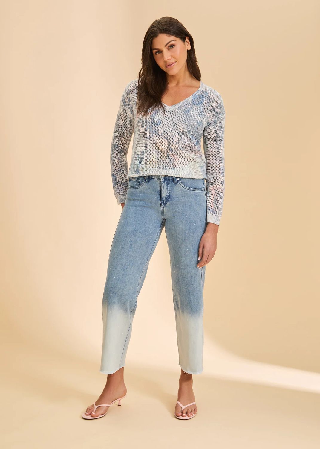 FDJ Christina Wide Ankle Denim 5198779