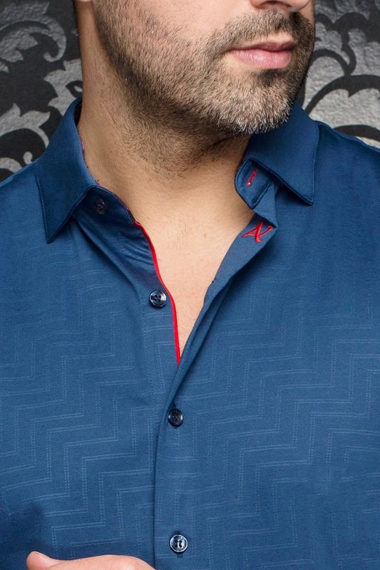 Au Noir S/S Cotton Stretch Sport Shirt - Divenere