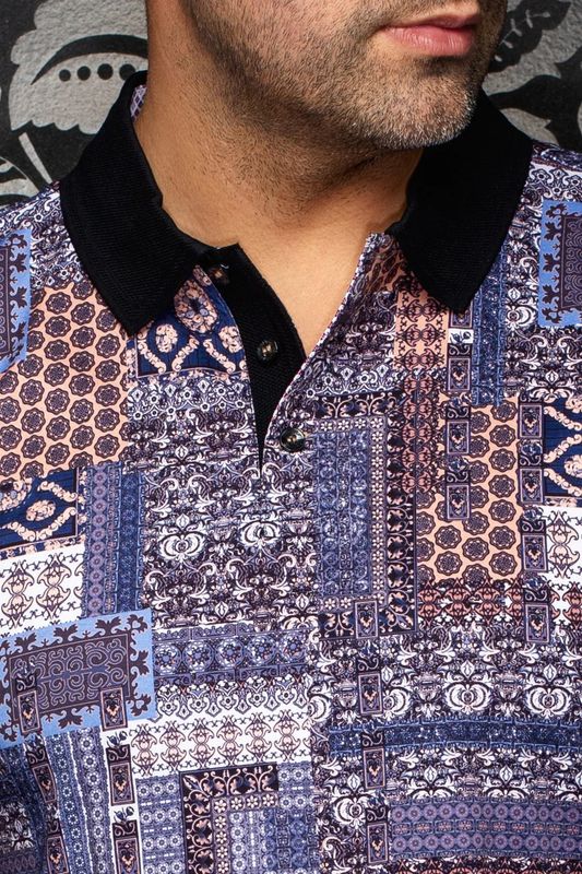 Au Noir S/S Knit Polo - Tikal