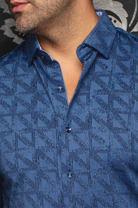 Au Noir L/S Stretch Sport Shirt - Yucca