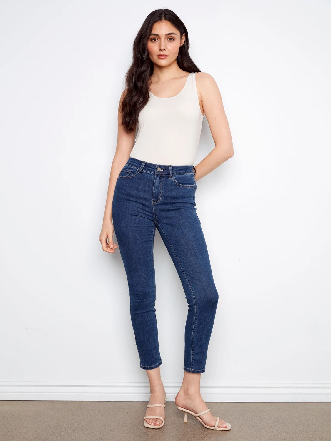 Charlie B Claudia Slim Leg Jeans - C5628J-431A-007(NOS)