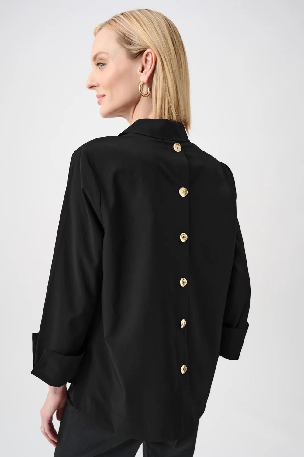 Ribkoff Stretch Poplin Boxy Top 263928-11