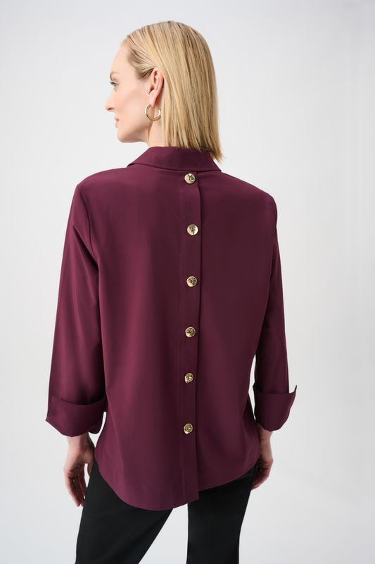 Ribkoff Stretch Poplin Boxy Top 263928-4539