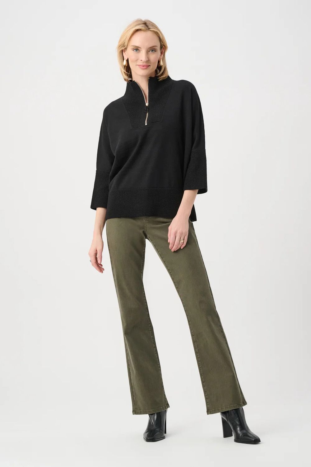 Ribkoff Brushed Funnel-Neck Sweater 263937-11