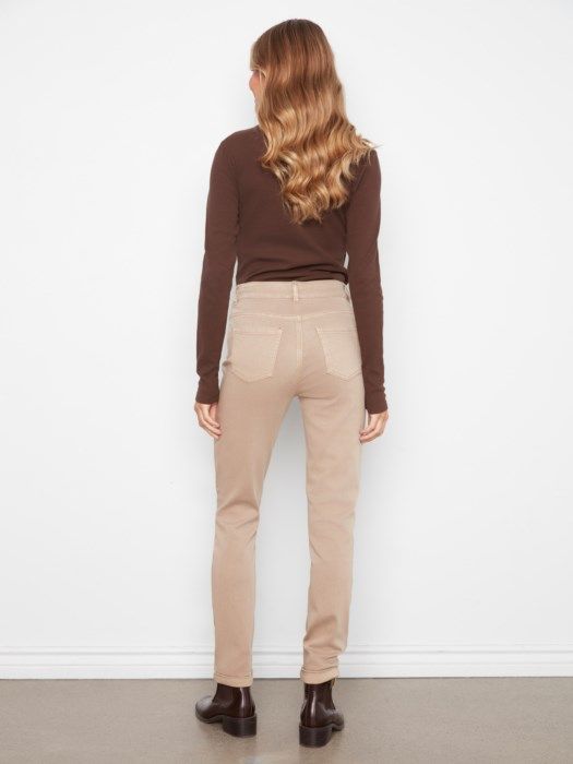 Charlie B - Cuffed Hem Twill Jeans C5309YR-188B-261