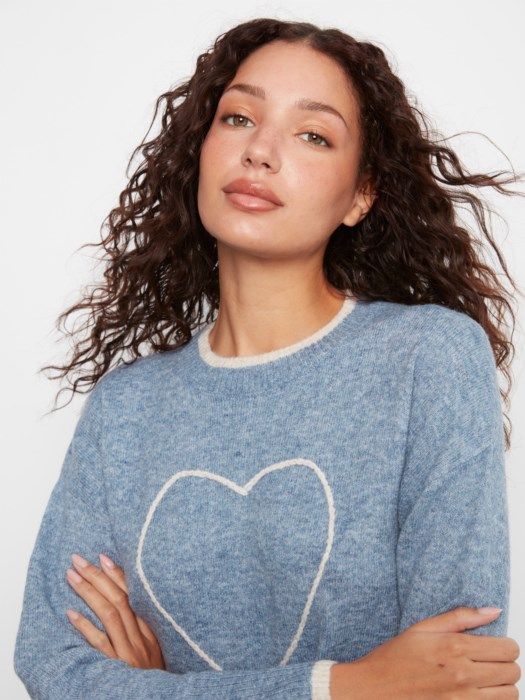 Charlie B Embroidered Sweater C2026H-690C-095