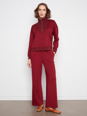 Charlie B Wide Leg Jogger Pants C5818-479C-320