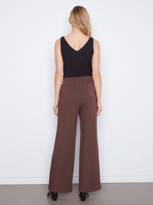 Charlie B Wide Leg Jogger Pants C5818-825C-P479