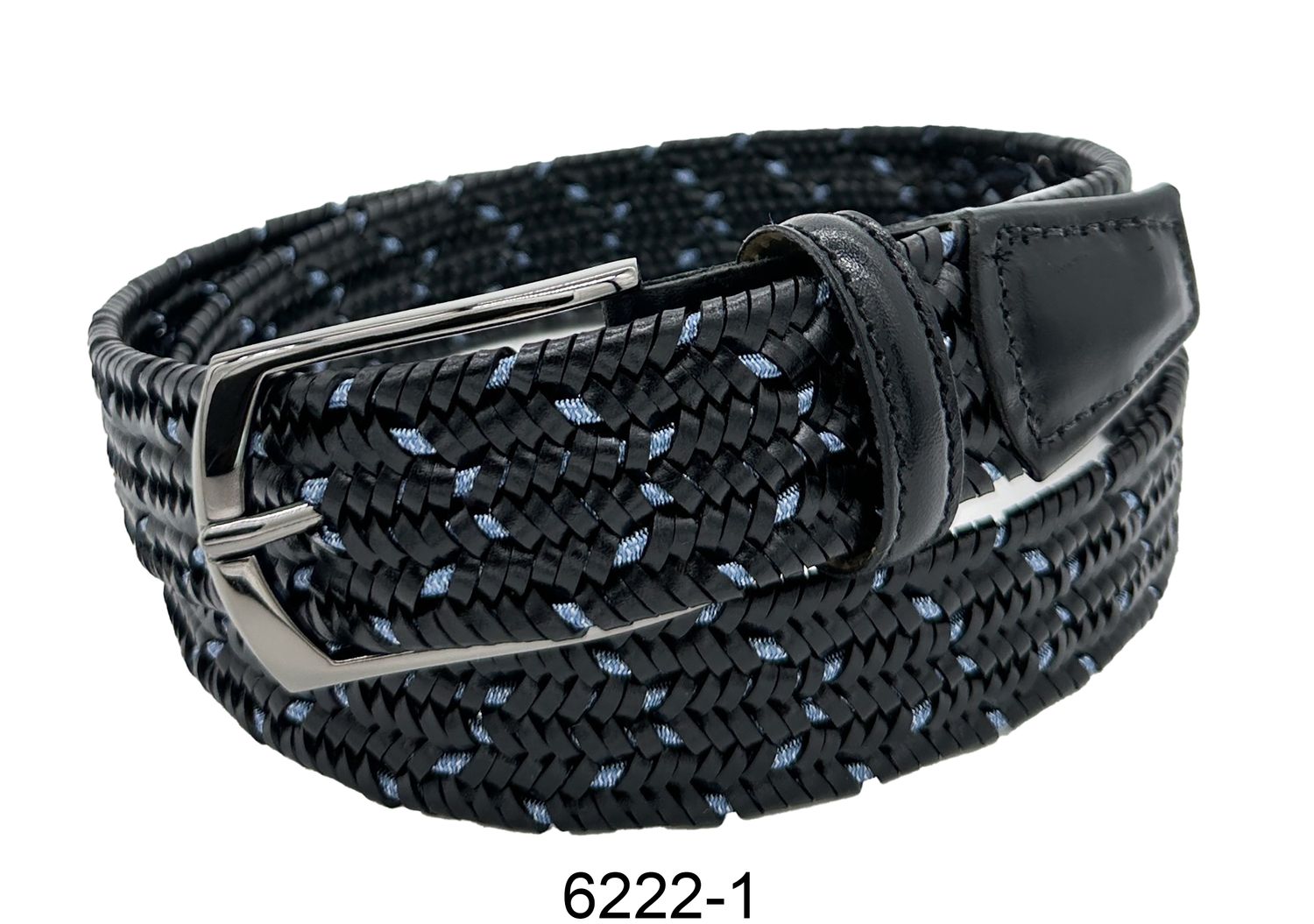 Bench Craft Braided Stretch Belt - 6222-1