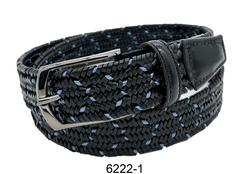 Bench Craft Braided Stretch Belt - 6222-1