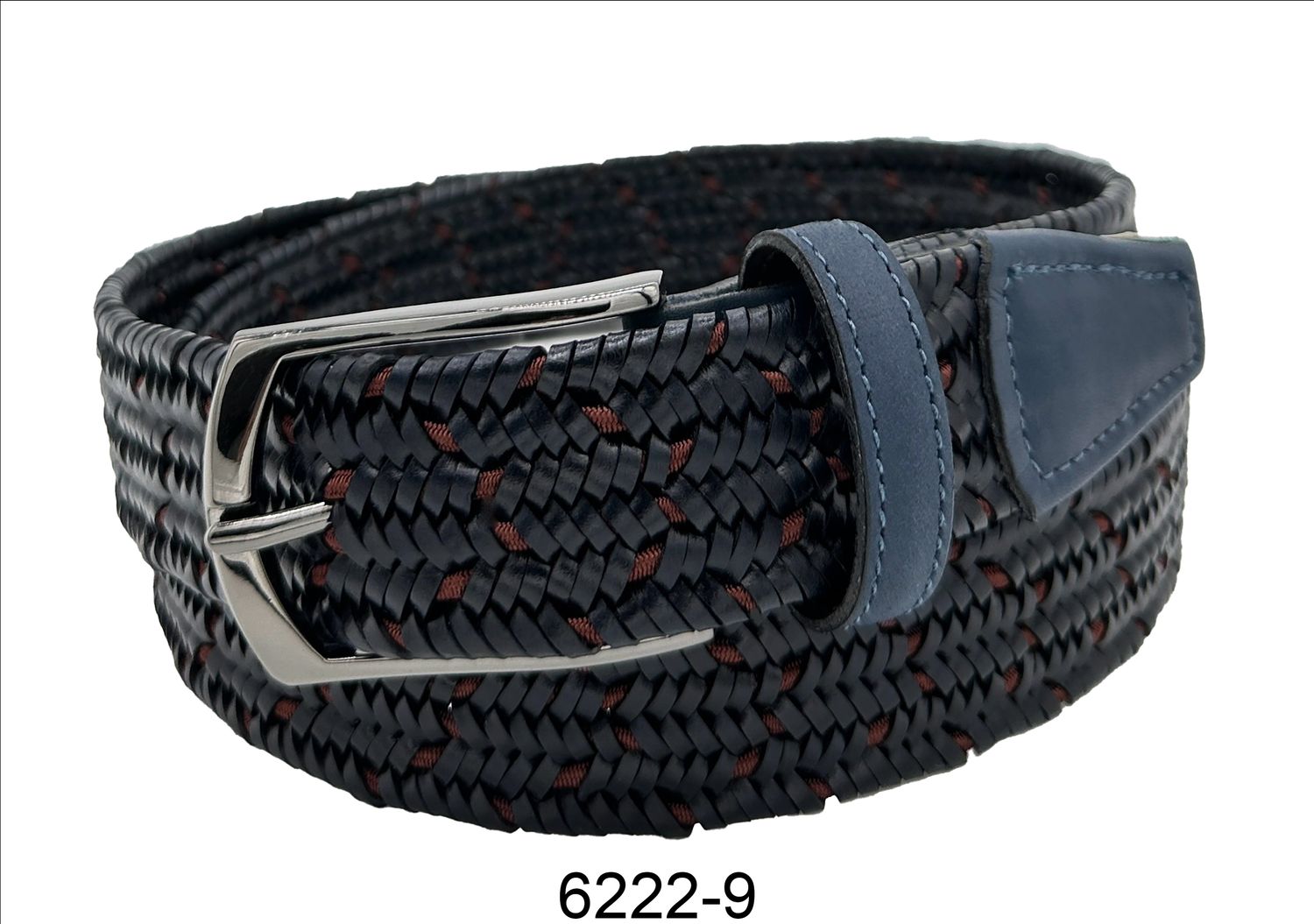 Bench Craft Braided Stretch Belt - 6222-9